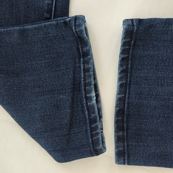 Gap Real Straight Fit Jeans 4 Blue Pockets - Picture 16 of 16